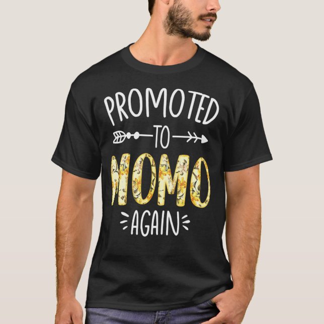 T-shirt La Faire-part De Grossesse Bientôt Être Momo De No (Devant)