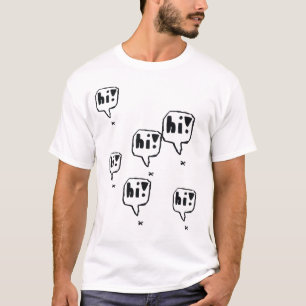 T-shirt La famille d'araignées "Salut !"