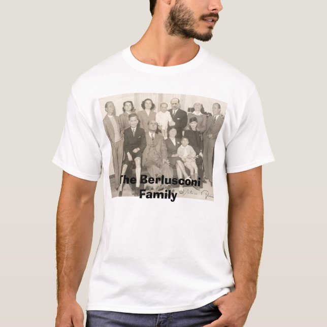 T-shirt La famille de Berlusconi (Devant)