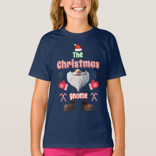 T-shirt La famille de jumelage Noël Gnome Joyeux Noël