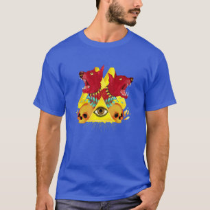 T-shirt La famille des filles Dog Illuminati