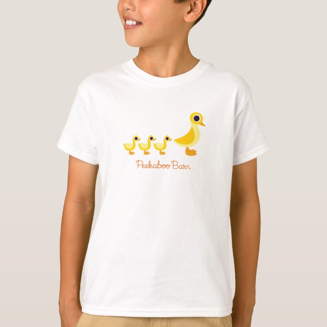 T-shirt La famille du canard (Devant)