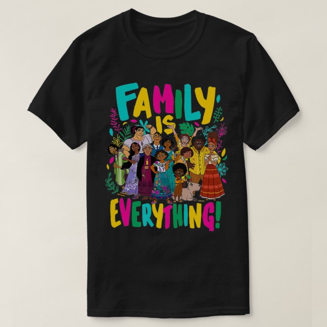 T-shirt La Famille Encanto est tout (Design devant)