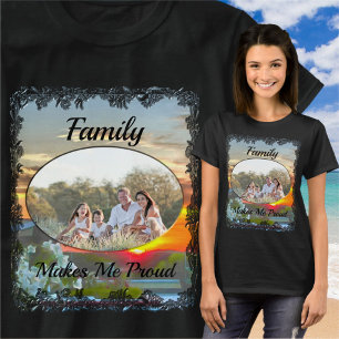 T-shirt La Famille Me Fier Coucher De Soleil 2295