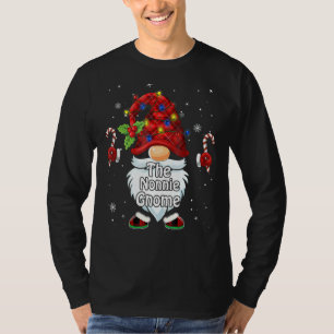 T-shirt La famille Nonnie Gnome Christmas Matching