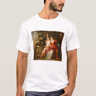 T-shirt La famille sainte avec des saints