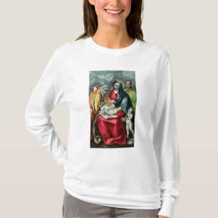 T-shirt La famille sainte avec St.Elizabeth, 1580-85