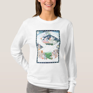 T-shirt La famille sainte de Shiva et de Parvati