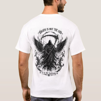 T-shirt La Faucheuse | Grim Reaper gothique sombre pour ho