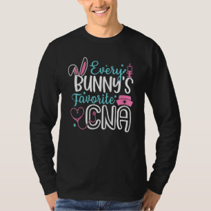 T-shirt La Favorite De Chaque Lapin CNA Bunny Nurse Funny 