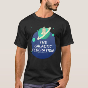 T-shirt La Fédération Galactique La Divulgation Est Sur No