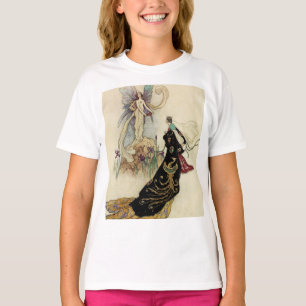T-shirt La Fée Là-Bas A Accueilli Sa Majesté
