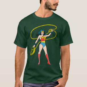 T-shirt La femme debout avec Lasso