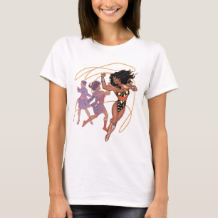 T-shirt La Femme des merveilles Diana Prince Transformatio