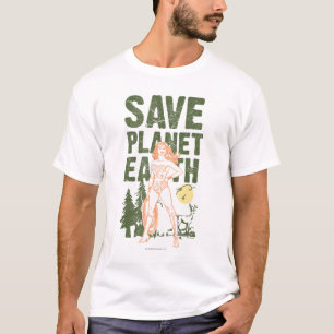 T-shirt La Femme des merveilles sauve la planète Terre