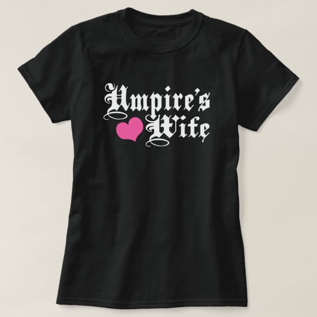 T-shirt La femme du juge-arbitre (Design devant)