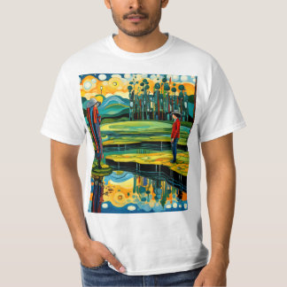 T-shirt La femme la voit elle-même