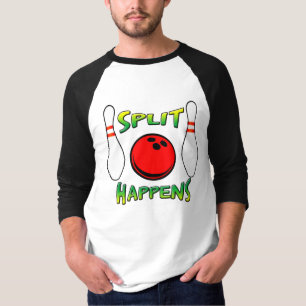 T-shirt La fente se produit chemise