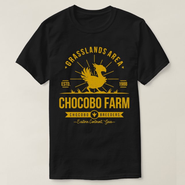 T-shirt La ferme Chocobo (Design devant)