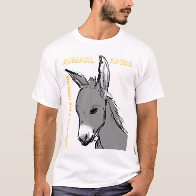 T-shirt La ferme d'animaux d'Orwell (Devant)