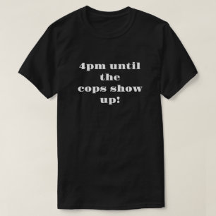 T-shirt La fête de Doug l'hiver de 16h jusqu'à l'arrivée d