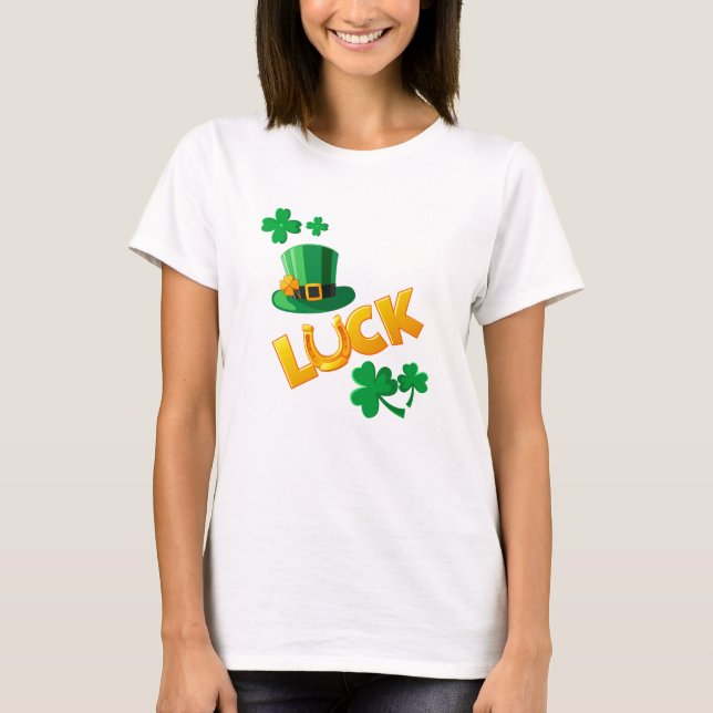 T-SHIRT LA FÊTE DE LA SAINT-PATRICK (Devant)