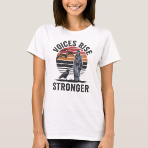 T-shirt La fierté autochtone des Voix grandit