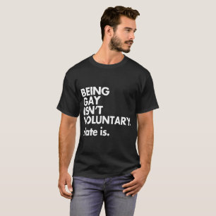 T-shirt La fierté LGBT d'être gay n'est pas une lutte vo