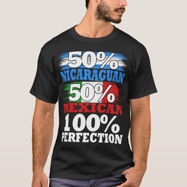 T-shirt La fierté mexicaine du Mexique Nicaragua (Devant)