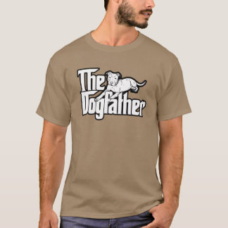 T-shirt La fille de Dogfather Édition Pitbull