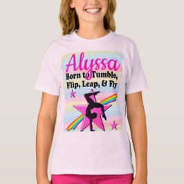 T-SHIRT LA FILLE DE LA REINE DE TUMBLING GYMNASTICS