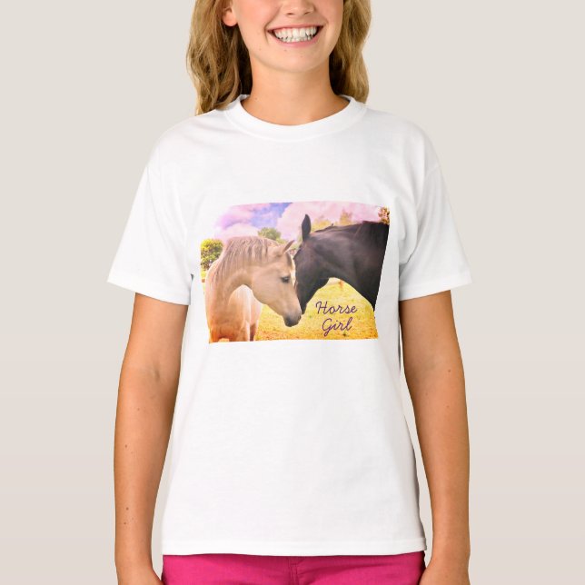 T-shirt La Fille du Cheval (Devant)