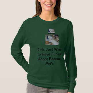 T-shirt La fille juste veulent avoir l'Amusement-ONU
