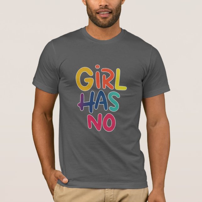 T-shirt "La Fille n'a pas de limites : Donner du pouvoir a (Devant)