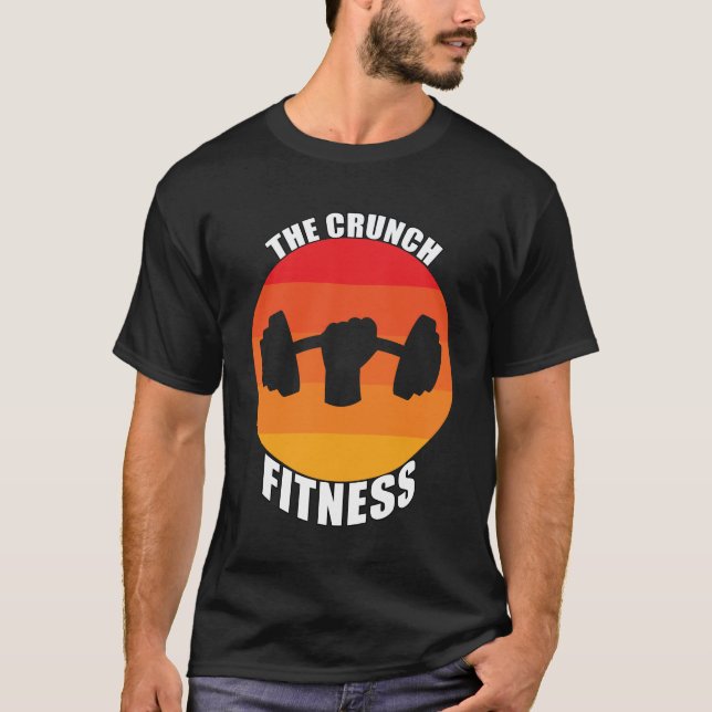 T-shirt La Fitness Crunch (Devant)