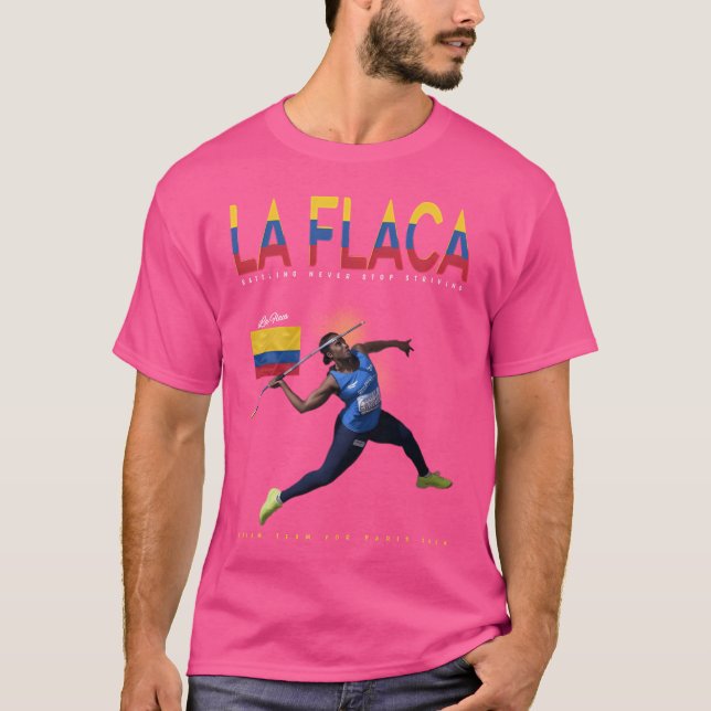 T-shirt La Flaca (Devant)
