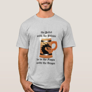 T-shirt La Flasque Avec le Dragon
