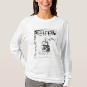 T-shirt La fleur printanière, couverture de 'Life