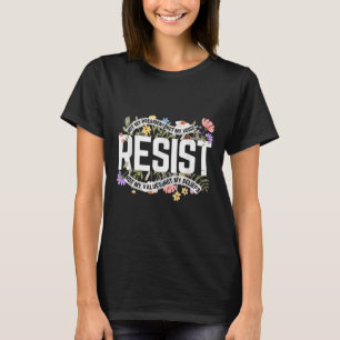 T-shirt La florale anti-Trump ne résiste pas à mon préside