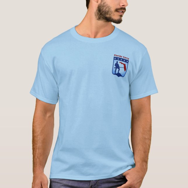 T-shirt La Floride portent la pièce en t (Devant)