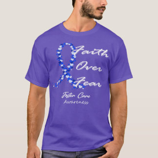 T-shirt La Foi De Sensibilisation Aux Soins D'Accueil Sur