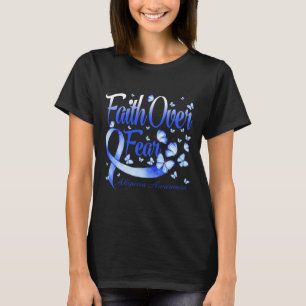 T-shirt La foi sur la peur Alopécie Le papillon de sensibi