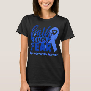 T-shirt La foi sur la peur Syringomyélie Sensibilisation