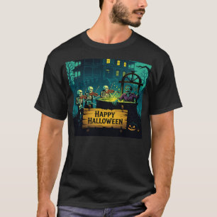 T-shirt La Fontaine à souhaits zombie de la Maison hantée 