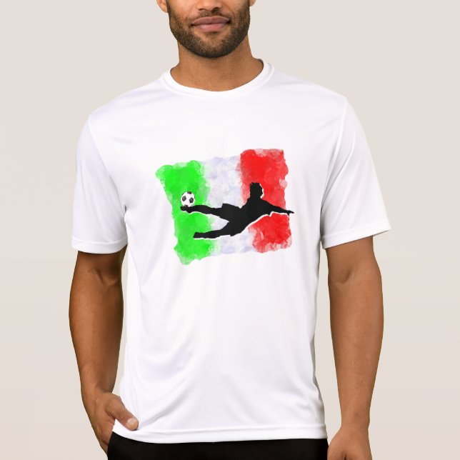 T-shirt La Football-Italie (Devant)