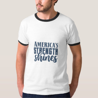 T-shirt La force de l'Amérique brille