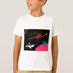 T-shirt La force de planète badine la chemise