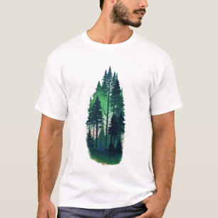 T-shirt La forêt de pins