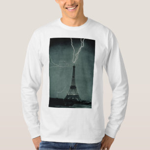 T-shirt La foudre frappe la Tour Eiffel