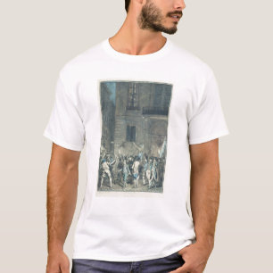 T-shirt La foule errant les rues de Paris